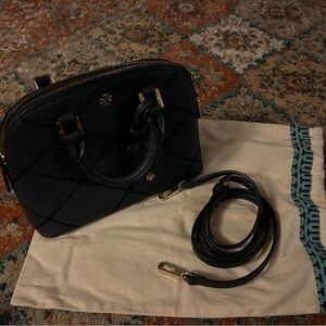 Tory Burch Robinson Stitched Mini Dome Crossbody